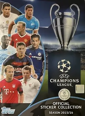 2015/16 Topps UEFA Champions League Stickers #401-619 • $1.25