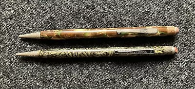 PAIR (2) Eversharp Mechanical Pencils Marbled Pattern  Denver Equipment Company  • $35