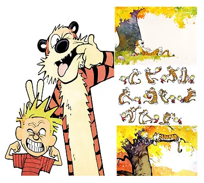 Calvin And Hobbes Poster Print Wall Art A2/a3/a4 Choose From Four Designs • £4.29