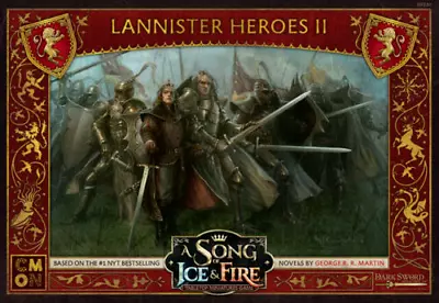 Lannister Heroes 2 A Song Of Ice And Fire Miniatures Game NIB ASOIAF CMON • $27