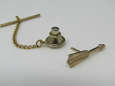 Military Missile Tie Tack Pin Vintage Men's Jewelry • $17.99