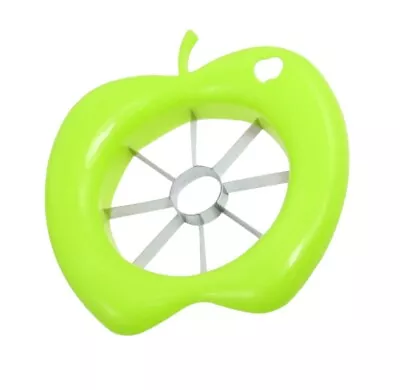 Apple Slicer Corer Plastic Green Wedges Slice Fruit Cutter  • £2.45