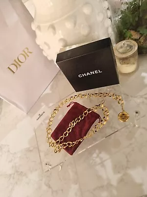 Chanel Vintage 24k Gold Plated Belt Chain  • $1700