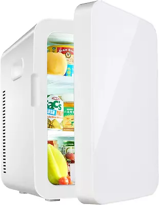 $97.99 • Buy 22L Mini Fridge, Portable Car Fridge Makeup Refrigerators AC/DC Powered Cooler A