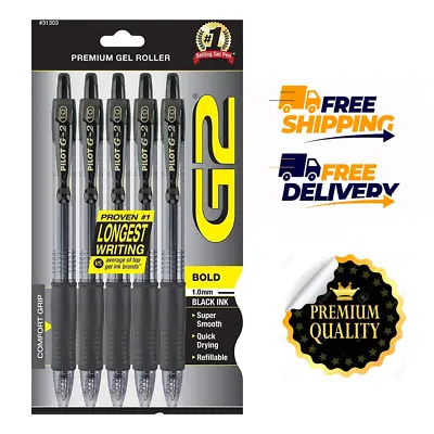 PILOT G2 Premium Refillable & Retractable Rolling Ball Gel Pens Bold Point • $8.29