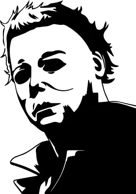 Michael Myers Vinyl Decal Sticker Halloween Carpenter Horror Monster • $3.24