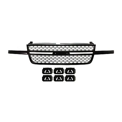 Grille For 2003-06 Silverado 2500 HD And 1500 HD Textured Black Shell And Insert • $126.18