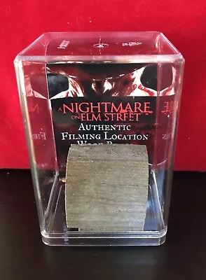 Nightmare On Elm Street Movie Relic With COA Horror Prop Freddy Krueger • $24.95