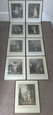 £150 • Buy Vintage Set Of Cries Of London Set Of 9 Framed And Glazed