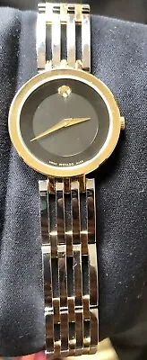 Movado Esperanza Women's Black Watch - 0607053 • $600