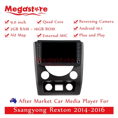 $429.90 • Buy 9” Android 12 Car Carplay Head Unit Auto Stereo GPS  For Ssangyong Rexton