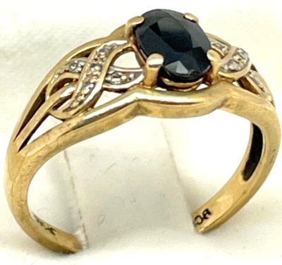 9K Yellow Gold 0.75ct Ruby & 0.10ct Diamond Ladies Engagement Dress Ring 9ct 375 • $56