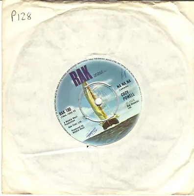 COZY POWELL - NA NA NA B/w MISTRAL 7  SINGLE VERY GOOD COND. 1974 RAK UK • £3.10