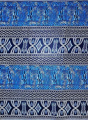 Atoghu African Print Fabric By The Yard Ndop Toghu Cameroon Ankara 100% Cotton • $19.99