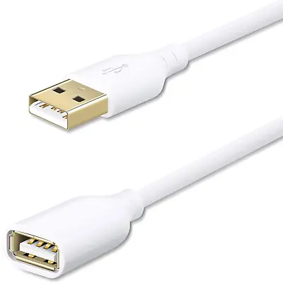 $11.50 • Buy Fasgear [10ft/3m] USB 2.0 Extension Cable - A Male To A Female Charging And Sync