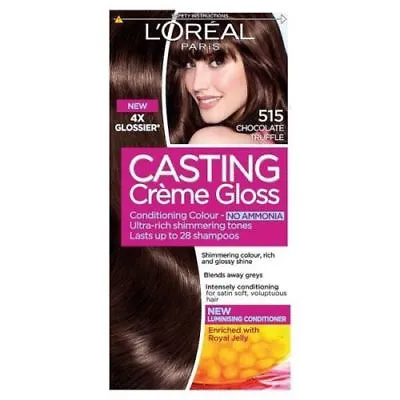 L'oreal Casting Creme Gloss No Ammonia Chocolate Truffle 515 • £11.85