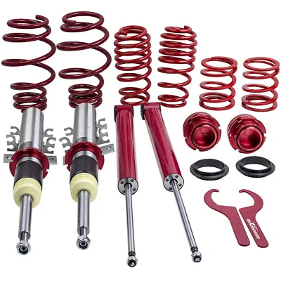 Coilovers Spring Shock Struts For Volkswagen VW Polo MK4 9N  SKODA FABIA MK1 • $557.80