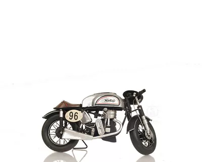 1952 Norton Manx 1:8 Metal Handmade Scaled Model Iron Model Motorcycle • $127.58