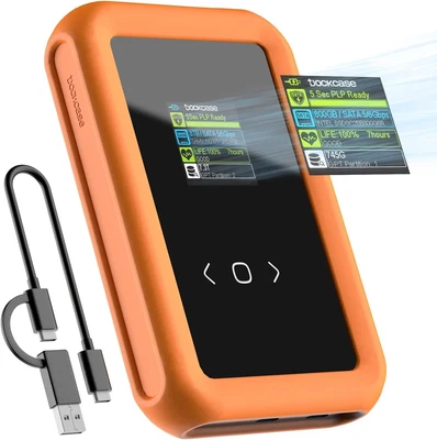 £129.99 • Buy DOCKCASE 2.5  SATA Hard Drive Enclosure With Smart Display - Triple Data... 