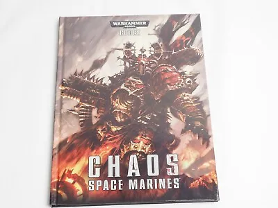 Gw 40k Codex Chaos Space Marines. 2012. Orange 1694 • £8