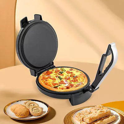 1200W Roti Maker Compact Electric Purpose Tortilla Maker Non-Stick Coating Round • $80