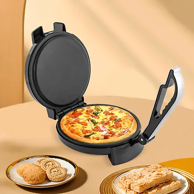 Pro Electric Roti Maker Compact Purpose Tortilla Non-Stick Coating 1200W Round • $80