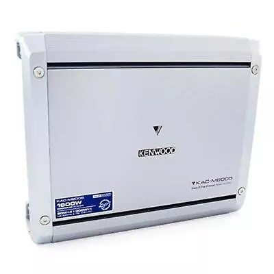 Kenwood Class-D 5-Channel 2-Ohm 800W RMS Marine Amplifier • $399.99