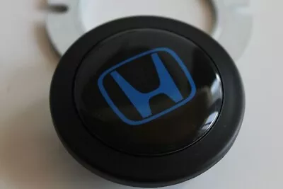 Horn Button Fits For Honda Used Blue Badge For MOMO Sparko NRG Nardi Steering • $40.59