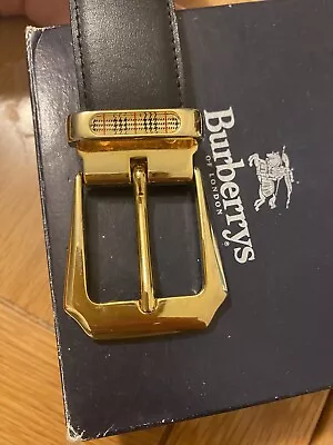 £125 • Buy Burberry Vintage  Belt - Adjustable With Removable Buckle