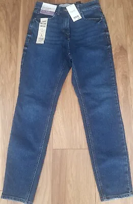 £21.99 • Buy New NEXT Size 12 Reg High Rise Relaxed Skinny Jeans