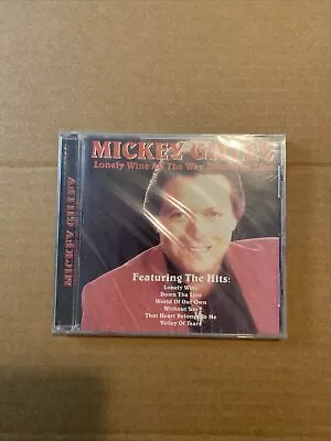 A1 Mickey Gilley -Lonely Wine All The Way Down The Line - CD NEW SEALED • $7.99