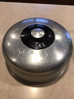 Vintage KROMEX Aluminum Cake Saver Cover/Lid. 11 1/2  DIAMETER Size. • $14