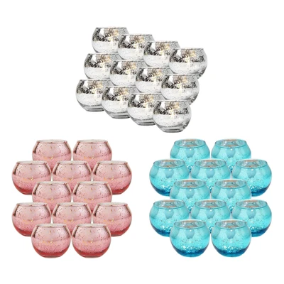 £25.99 • Buy 12PCS Speckled Votive Candle Holder Bowl Tealight Holders Table Decoration