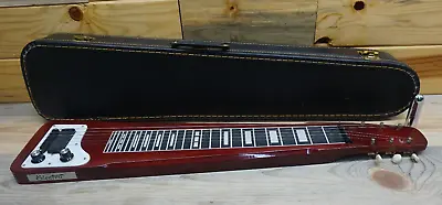 Rare Vintage 1960's Red Electro Rickenbacker Lap Steel Guitar W/Original Case • $549.99