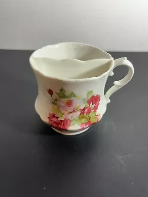 Vintage Porcelain Mustache Cup Mug- Antique Floral Victorian Germany • $18.99