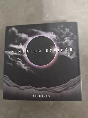 2023 Ningaloo Eclipse 2oz Silver Antiqued Coloured Coin - The Perth Mint • $280