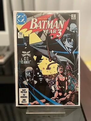 BATMAN #436 Year 3 1989 DC Comics 1st App Tim Drake (New Robin) Bagged Boarded • $5.99