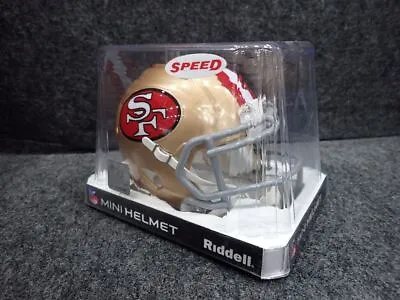 RIDDELL SPEED NFL 8055350 San Francisco 49ers Mini Helmet • $27.99