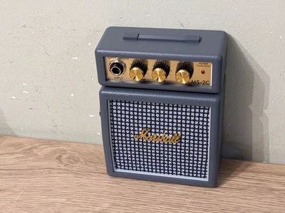 £25.99 • Buy Marshall MS-2C Micro Amp Classic Mini Electric Guitar Amplifier Battery-pwr MS2