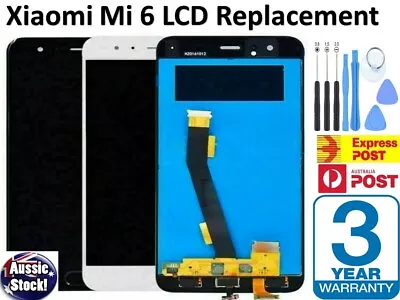 For Xiaomi Mi 6 Mi6 LCD Screen Touch Digitizer Display Replacement + Tools • $50.03