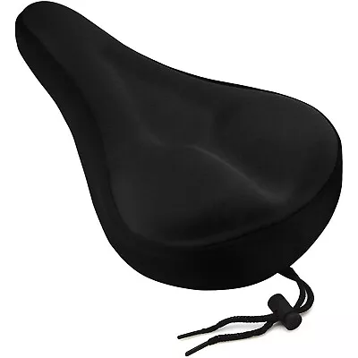 Bike 3D Gel Saddle Seat Cover Bicycle Soft Comfort Pad Cushion Padded • $5.39