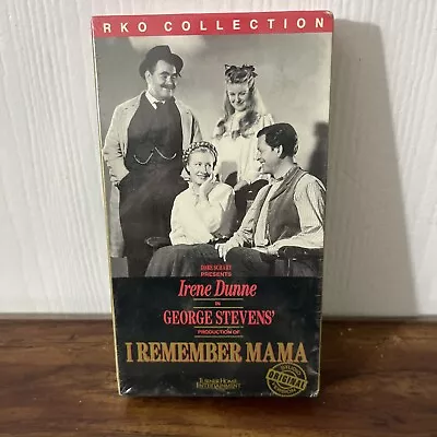 NEW SEALED I Remember Mama (VHS 1975) Irene Dunne George Stevens B&W 1948 • $6.29