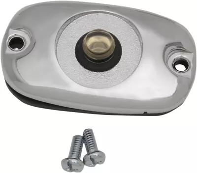 Drag Specialties Rear Brake Master Cylinder Cover Chrome #174025 Harley Davidson • $21.95