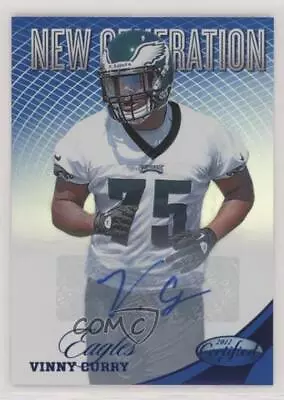 2012 Certified Mirror Blue Signatures /49 Vinny Curry #311 Rookie Auto RC • $6