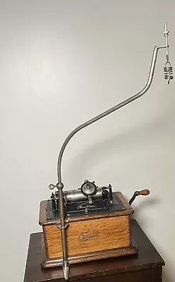 Antique Edison Standard Cylinder Phonograph #619913 & Model C Reproducer Read • $368