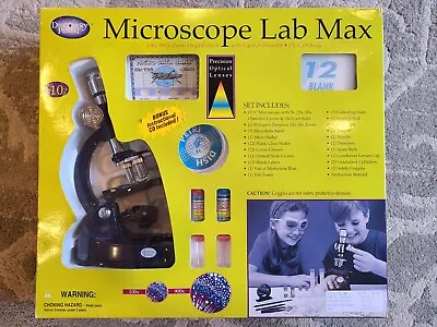 Discovery Planet Microscope Lab Max (100x-900x Zoom W/ Light & Projector) • $9.99