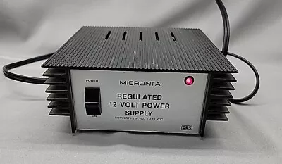 Micronta Regulated 12V (13.8VDC-2.5A) Power Supply Cat No. 22-120A Radio Shack • $24.99