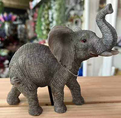 Elephant Pot Pal Resin Garden Ornament Vivid Arts Height 10 Cm • £8.99