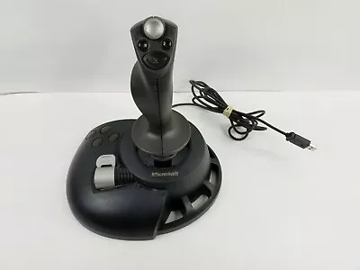 Microsoft Sidewinder Precision 2 Joystick USB Black Gaming X05-92624 • $39.95