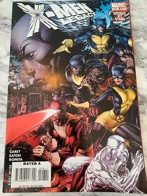 X-Men Legacy 208 - Finch Variant Cover - Marvel Comics 2008 - 1 St Print VF Rare • £3.99
